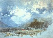 Dolbadern Castle William Turner